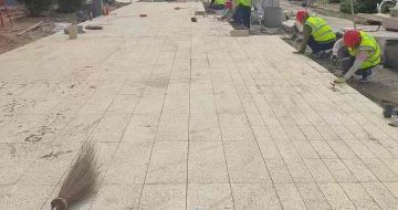 白山黄金麻荔枝面地铺案例