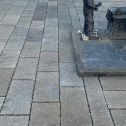 白山仿古石铺装效果