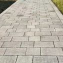 白山仿古石铺装效果