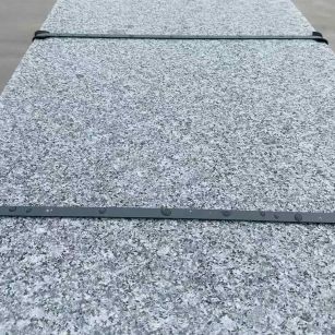 白山 芝麻黑火烧面毛板，条板，半成品