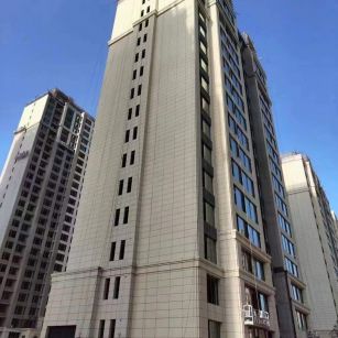 白山黄金麻高端小区，外墙干挂