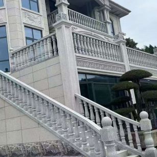 白山 芝麻白别墅，栏杆