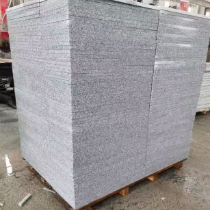 白山 火烧面地铺石，街道广场园林市政工程板，1.8~5.0厚均有现货