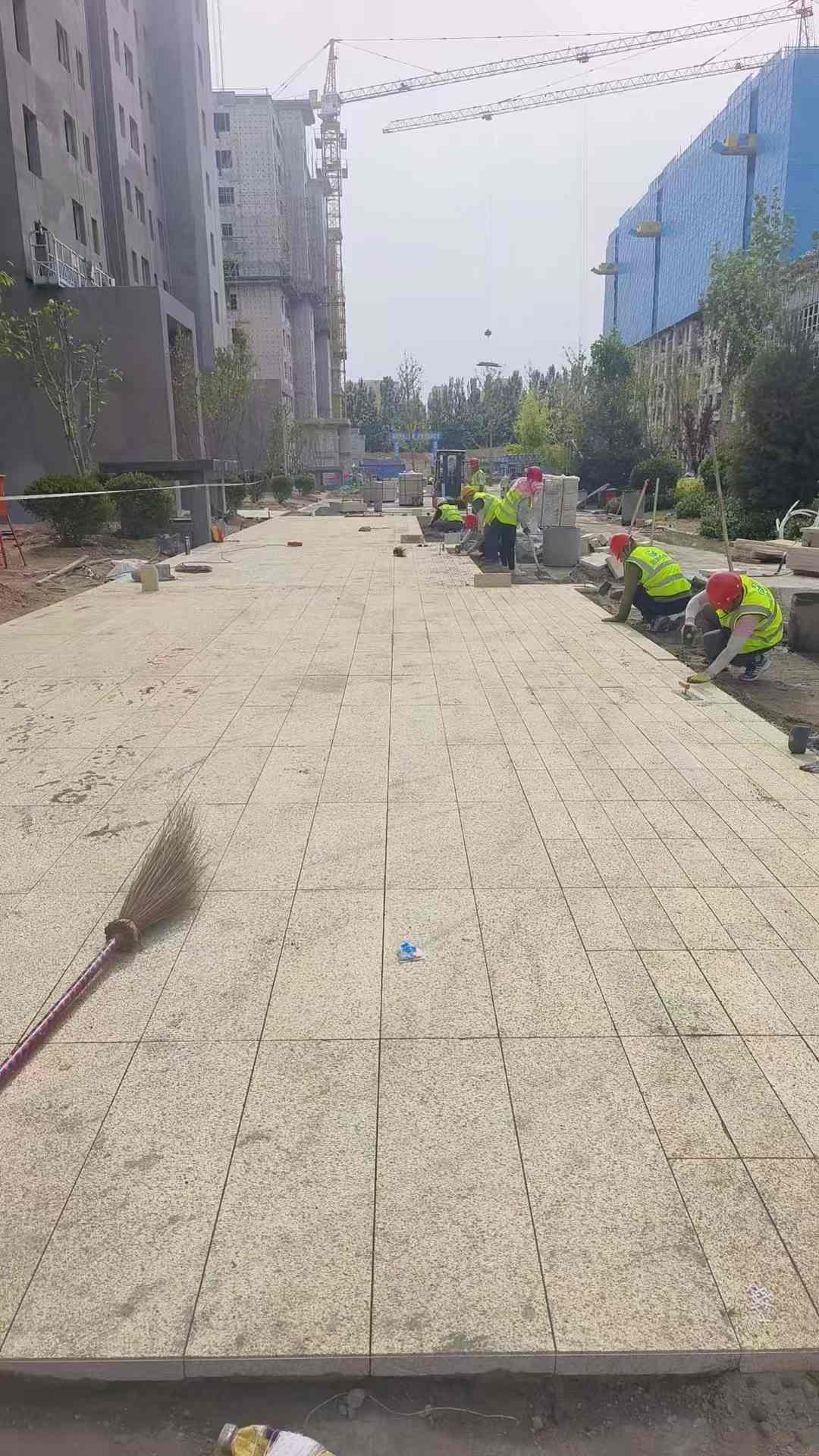 白山黄金麻荔枝面地铺案例